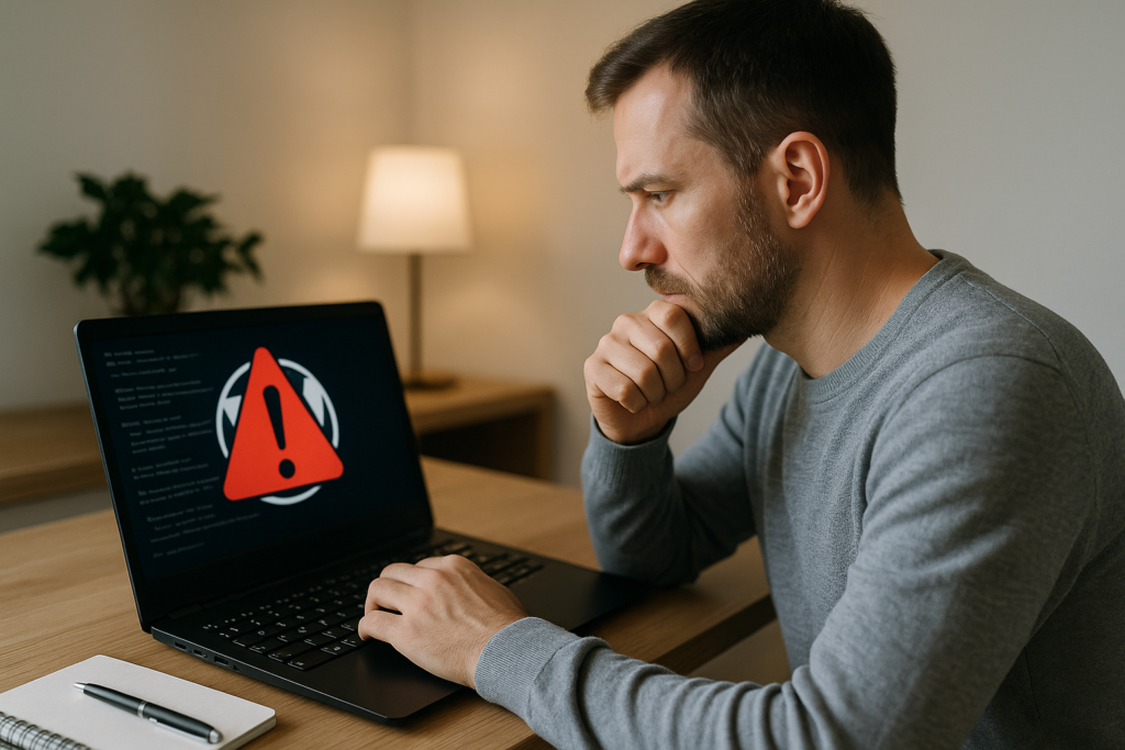 Kuvituskuva artikkeliin: Miten korjata hakkeroitu WordPress sivusto